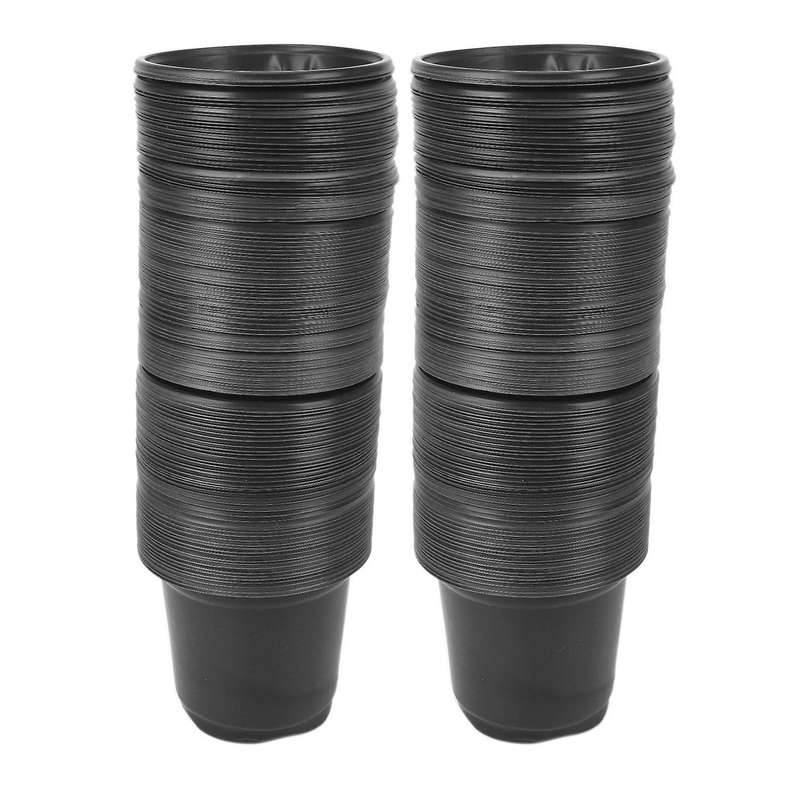 100pcs 3.93 Inch Plastic Flower Seedlings Nursery Supplies Planter