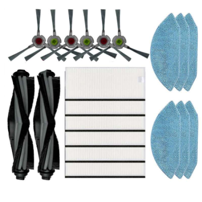 Main Side Brush Filter Rag for Ecovacs Deebot Ozmo U2 / U2 Pro Robot