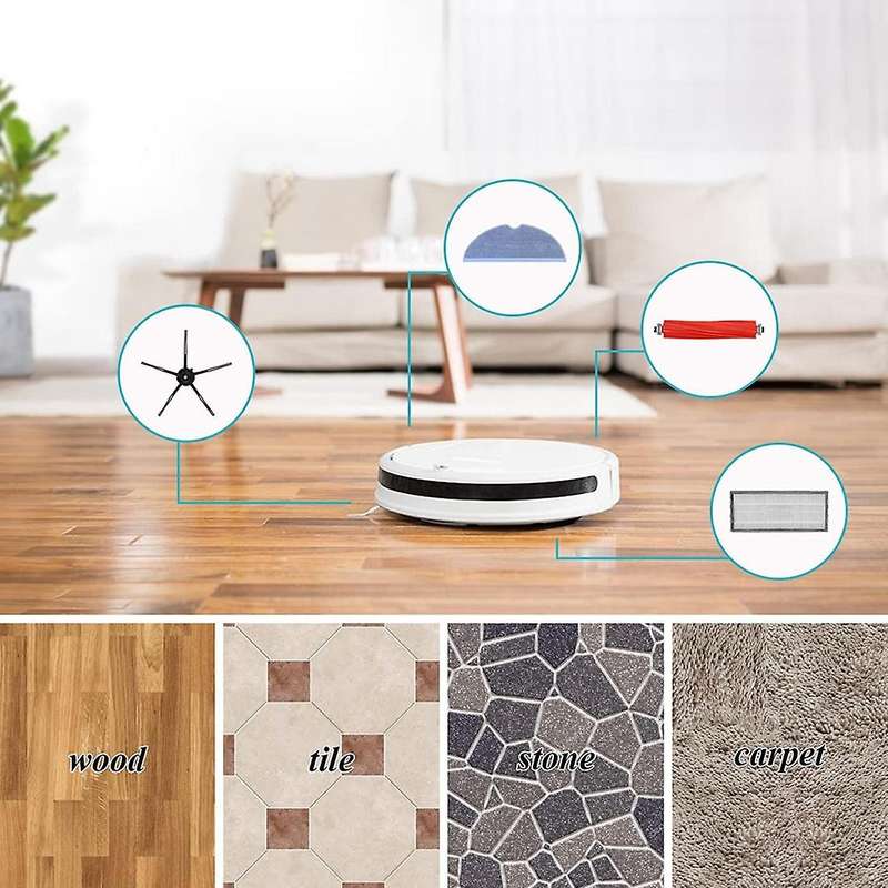 17 Pieces Parts for Xiaomi Stone S7 S7+ T7 T7s T7 Plus Robot Vacuum