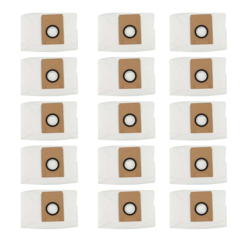 15 Pcs Collection Trash Bag for Ecovacs Deebot X1 Turbo/omni Dust Bag