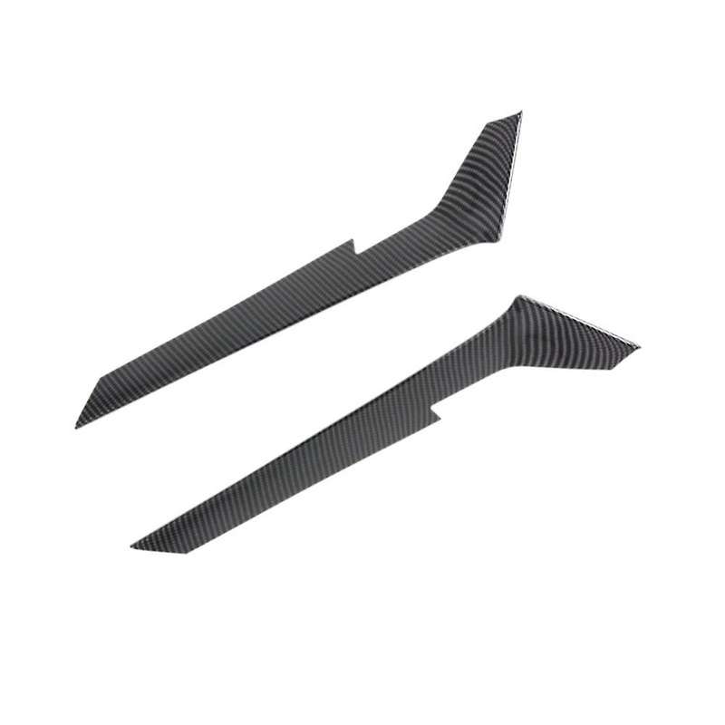 2pcs Car Front Grill Grille Cover Strips for Toyota Sienna 2019-2020
