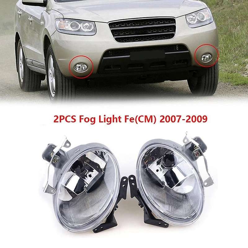Car Front Right Bumper Fog Lights for Hyundai Santa Fe 2007 2008 2009