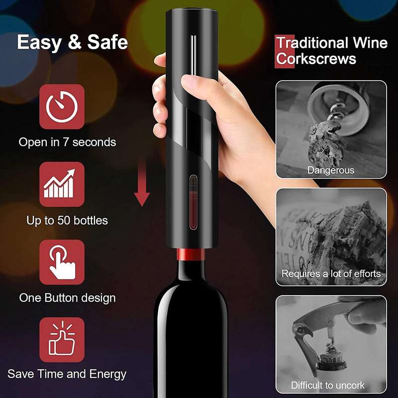 Electric Wine Opener Set,for Party Bar Home Kitchen Restaurant