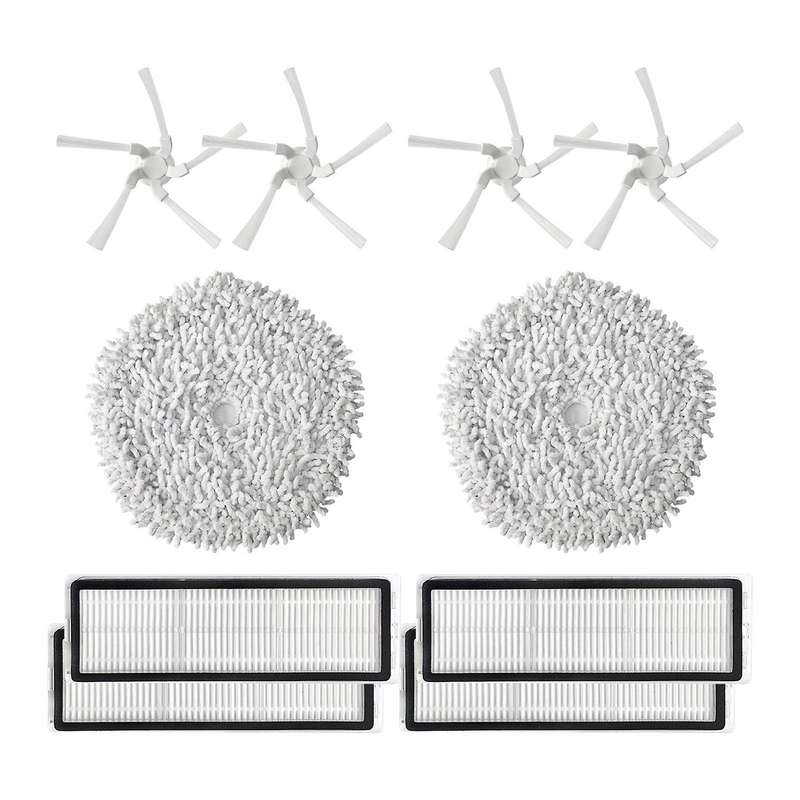 Side Brush Hepa Filter Mop Cloth for Xiaomi Dreame W10 / W10 Pro