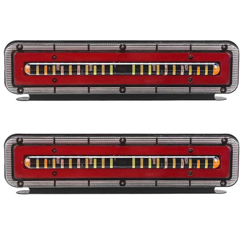 24v Led Car Trailer Truck Rear Tail Lights for Camper Caravans Rv
