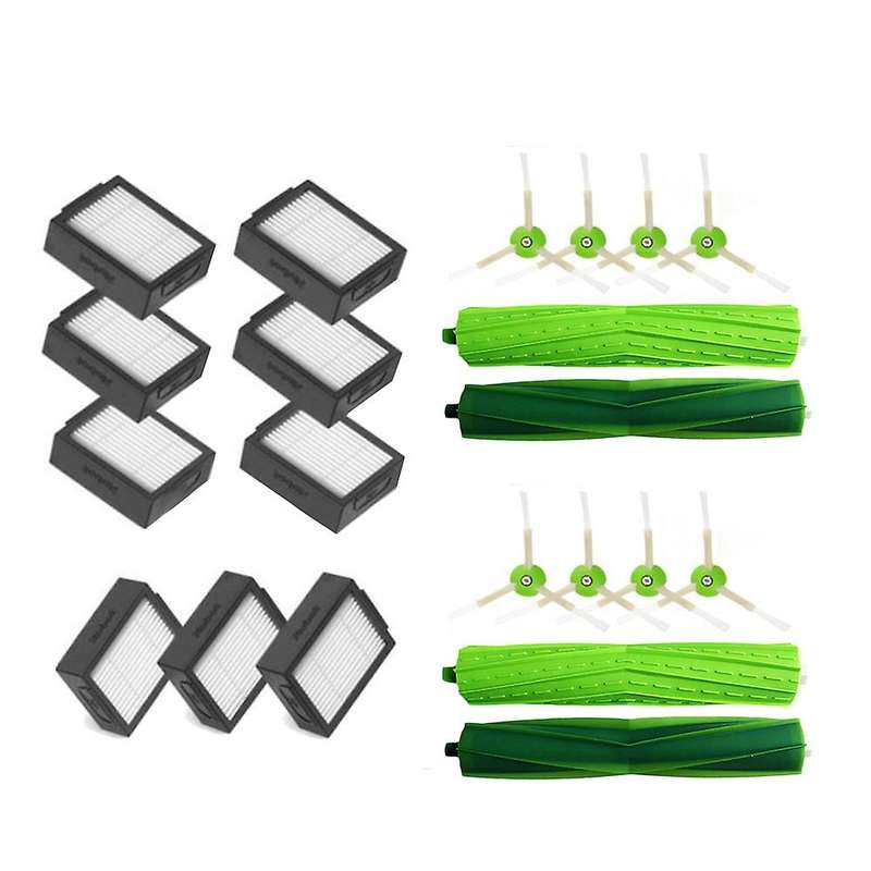 Brushes Hepa Filter for Irobot Roomba I3 I4 I6 I7 I8e5 E6 E7 Spare