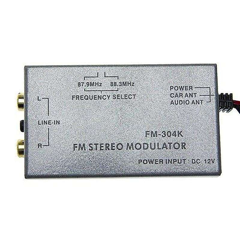 Universal Fm Modulator Stereo Mp3 Auto Antenne Car Radio Aux Adapter