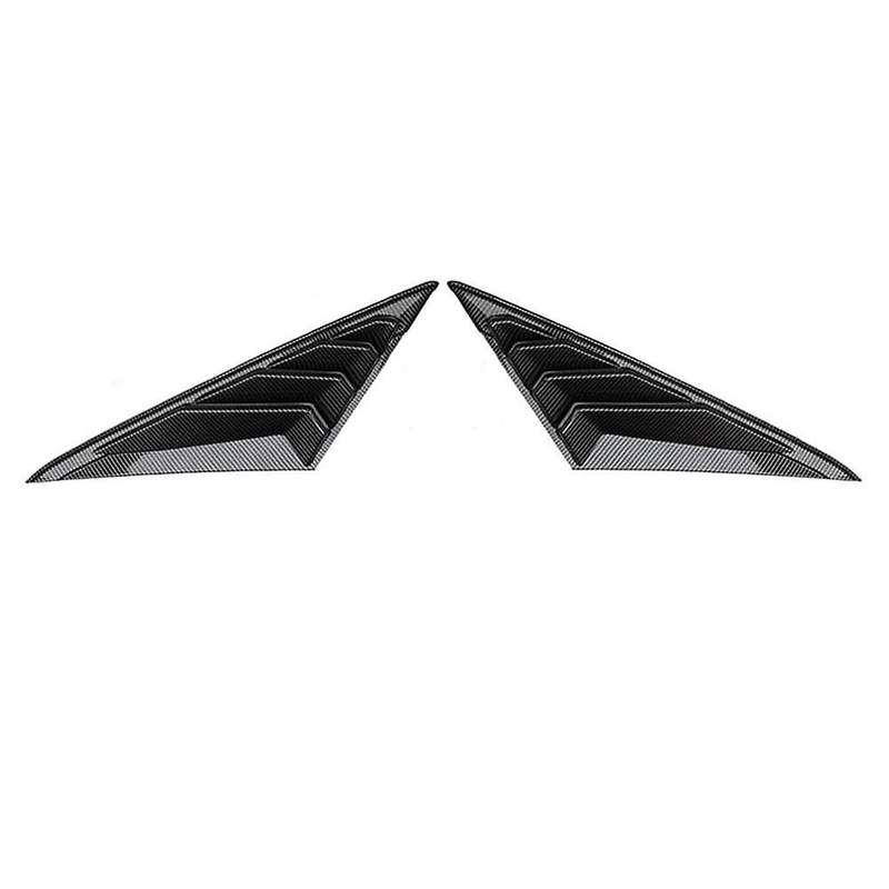 Rear Window Louver Cover for Hyundai Elantra 2021 2022,carbon Fibre