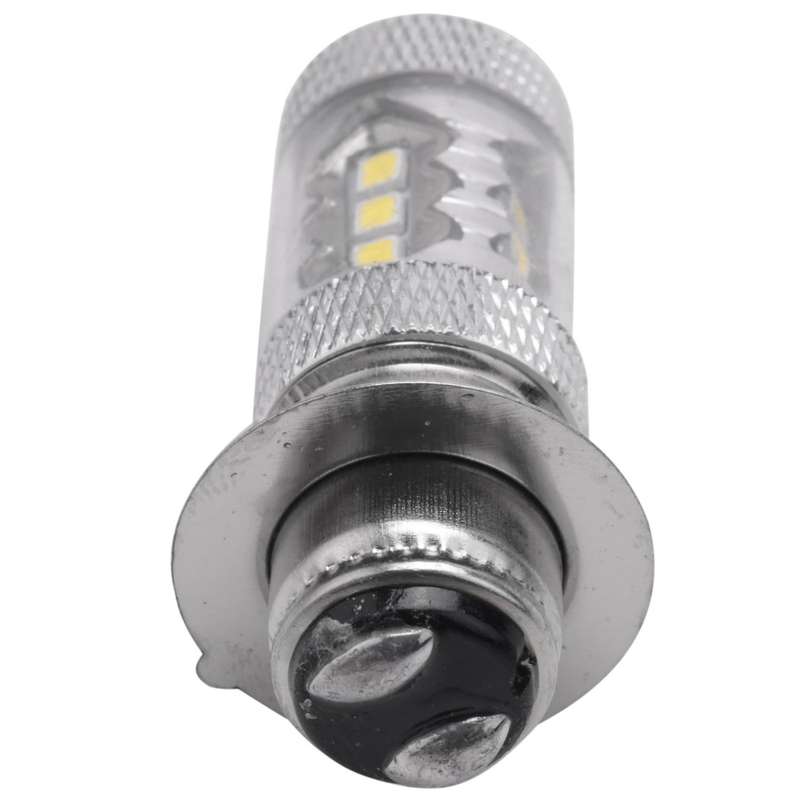 10x H6 Headlight Led Light ,12v Xenon White P15d-1/h6m 80w Fog Light
