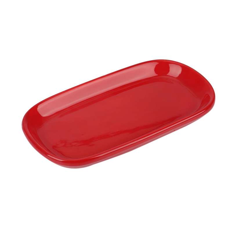 Food Container Butter Plate with Lid Kitchen Tableware Cheese Dish A