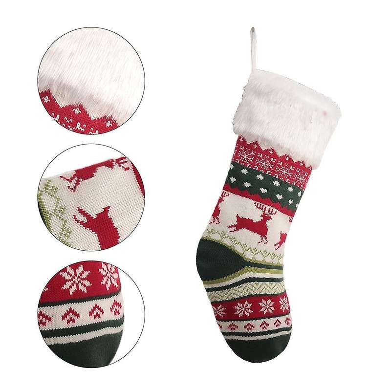 Christmas Socks Christmas Tree Bedside Hanging Socks Decoration
