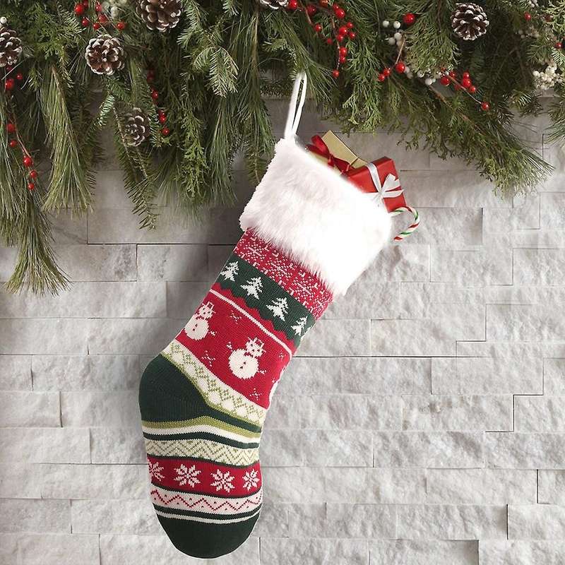 Christmas Socks Christmas Tree Bedside Hanging Socks Decoration