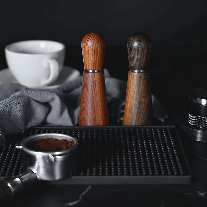 Espresso Coffee Stirrer Withtamper Mat, for Espresso Distribution, B