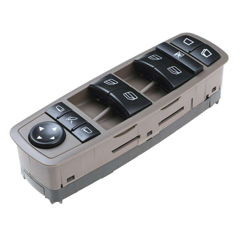 Brown Front Left Master Power Control Switch for Benz Ml Gl R Class