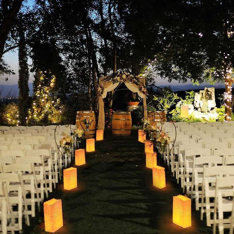 Flame Resistant Candle Bags, for Wedding, Party, Halloween, Christmas