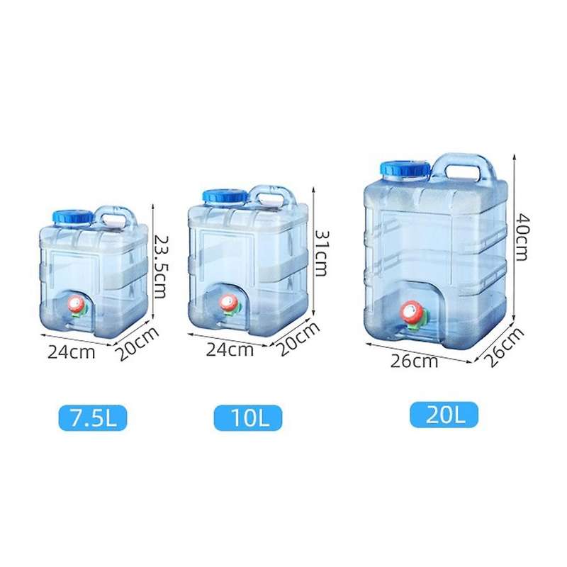 Water Canister,10l Water Tank with Handle,for Outdoor Travel Camping