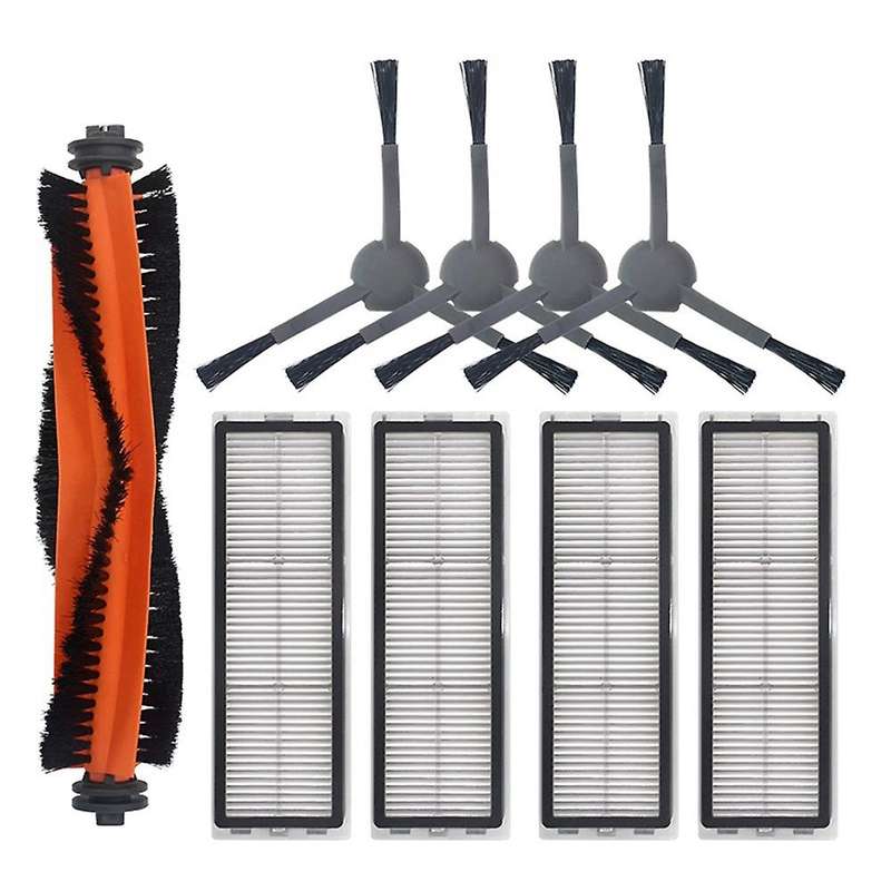 11 Pcs for Dearme L10plus Main Brush Side Brush Filters Vacuum