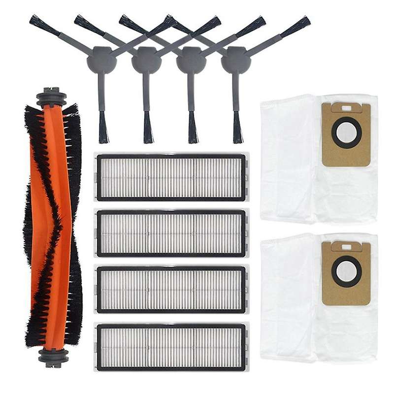 11 Pcs for Dearme L10plus Main Brush Side Brush Filters Vacuum