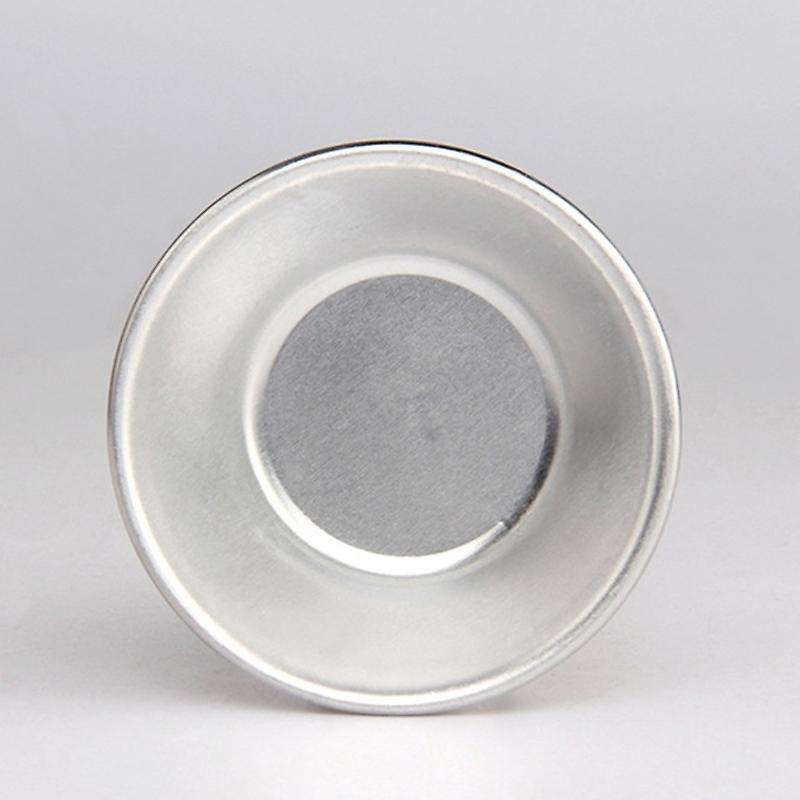 50pcs Aluminum Egg Tart Mold Cupcake Pie Cookie Tins Pudding Mould