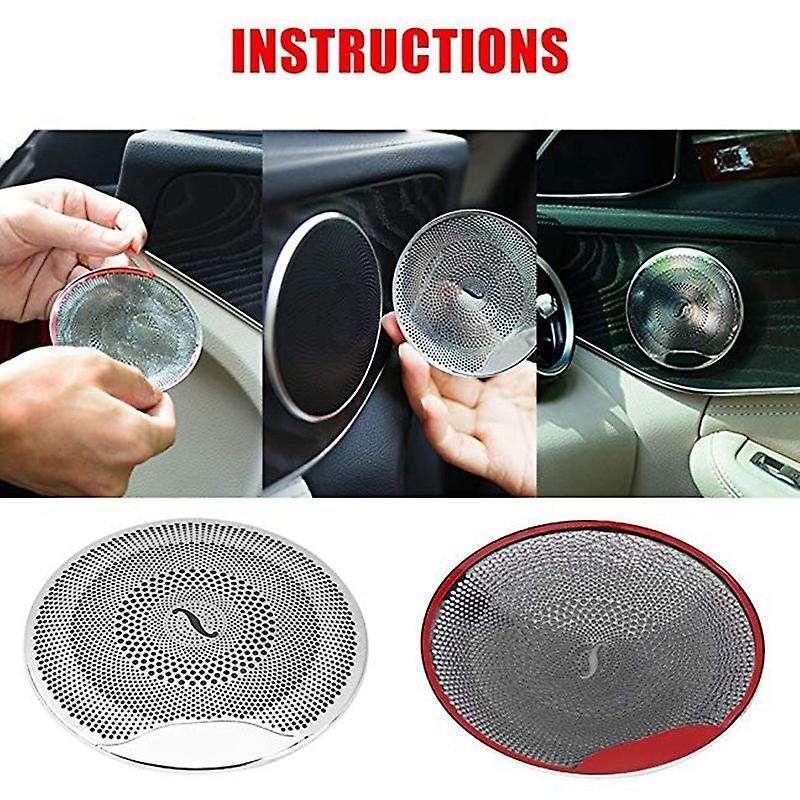 Car Door Speaker Decoration Cover for Mercedes Benz E Class W213