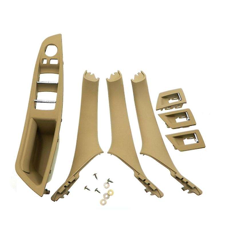 Rhd Car Interior Door Handle Door Panel Pull Trim Cover Beige Rhd