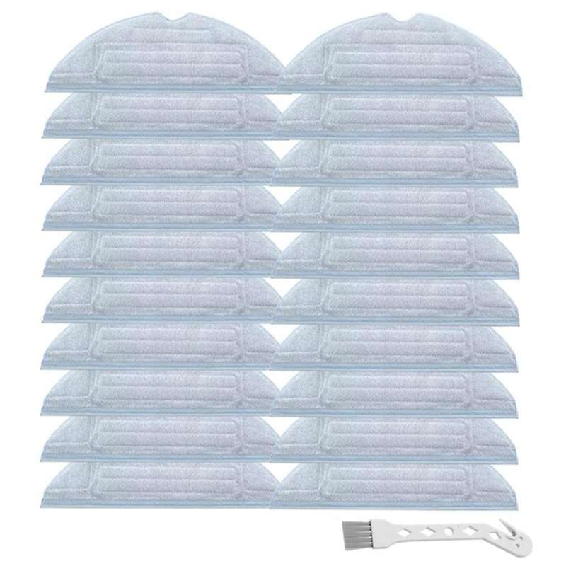 20pcs Replacement Mop Cloth Pads for Xiaomi Roborock S7 T7s T7 Plus