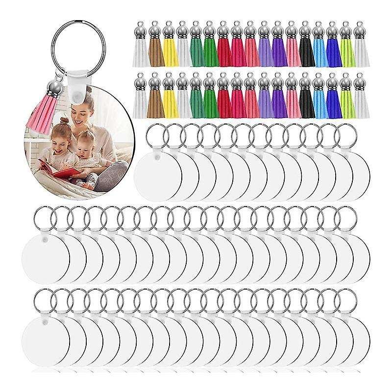 Sublimation Blank Keychains, Mdf Keychain Decorative Label Set