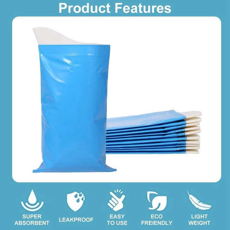 Camping Travel Urinal Toilet Disposable Urine Bags Set Of 12 Pee Bags