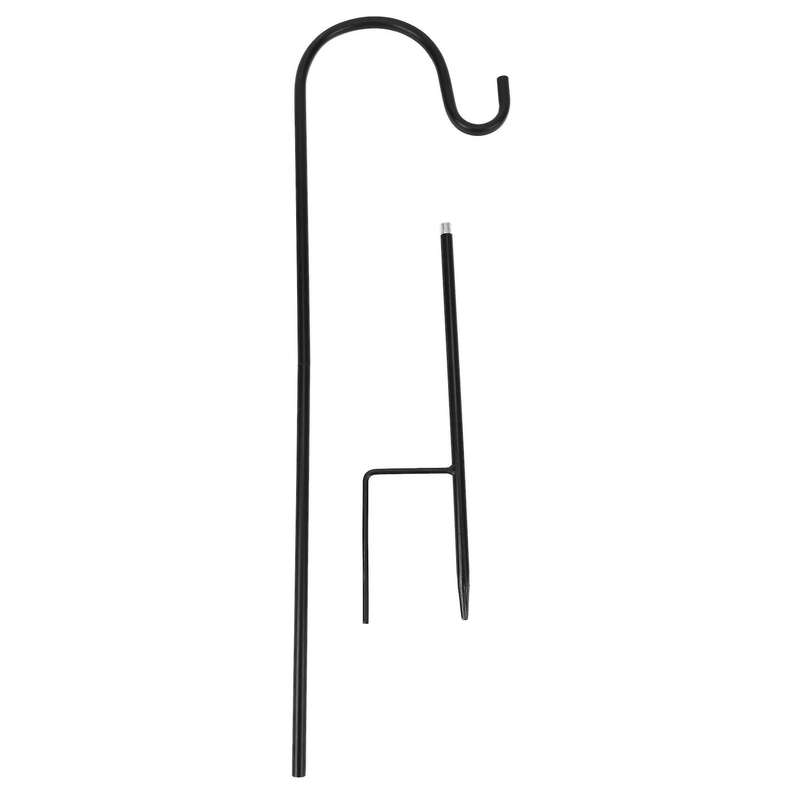 4 Pcs Adjustable Shepherd Crook Hooks, with Base, for String Lights