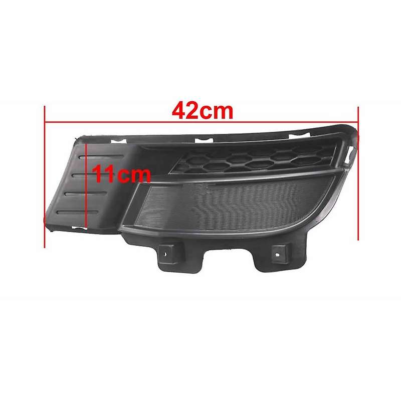 1pair Fog Lamp Cover Shell without Hole for Kia Forte 2009-2013