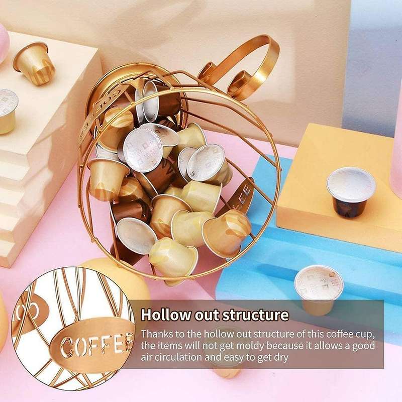 Coffee Capsule Pod Storage Basket, for Tassimo,nespresso,dolce-gusto