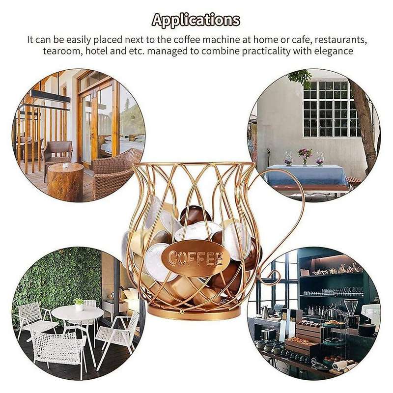 Coffee Capsule Pod Storage Basket, for Tassimo,nespresso,dolce-gusto
