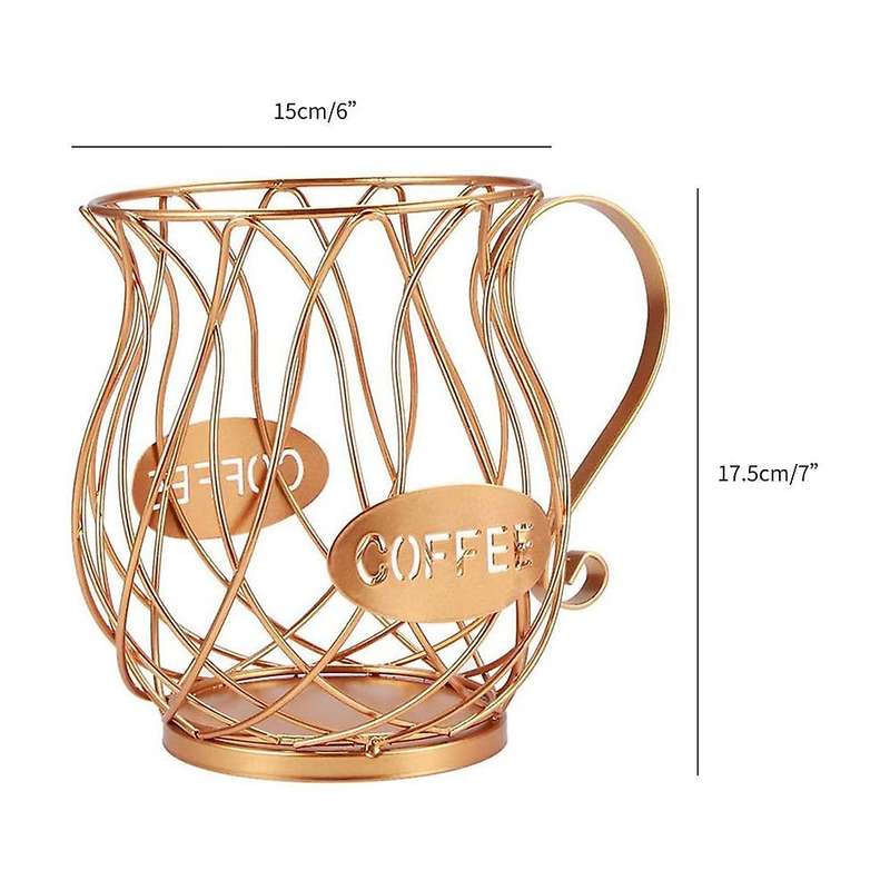 Coffee Capsule Pod Storage Basket, for Tassimo,nespresso,dolce-gusto