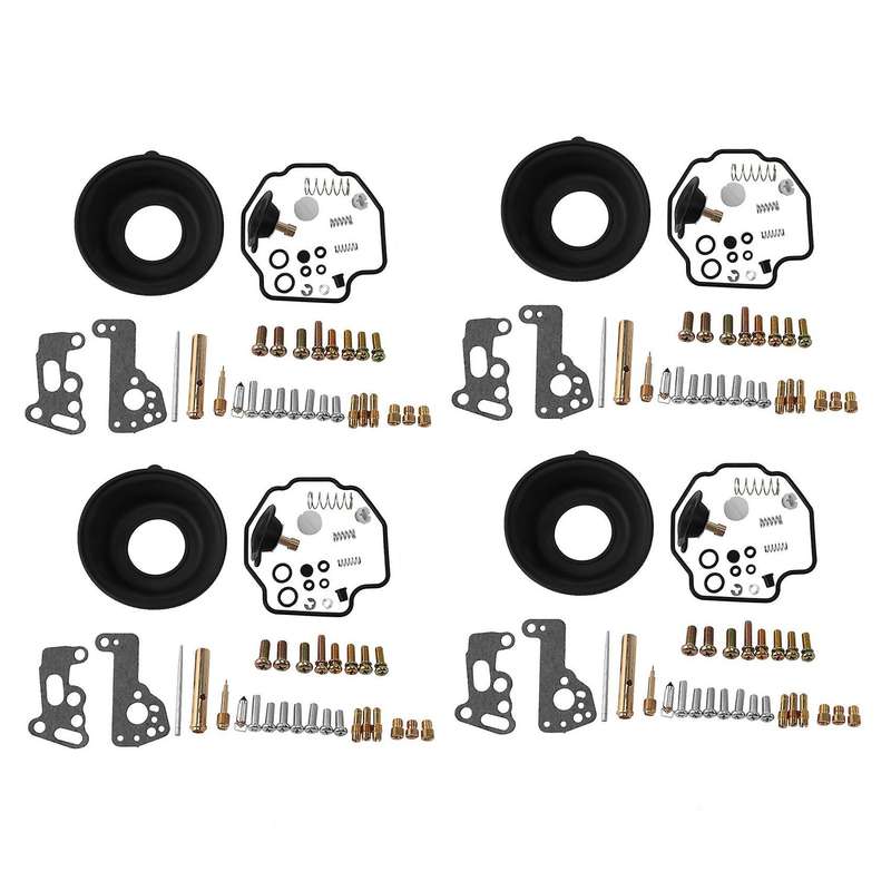 4set for Yamaha V-max 1200 1985-2000 Motorcycle Carburetor Repair Kit