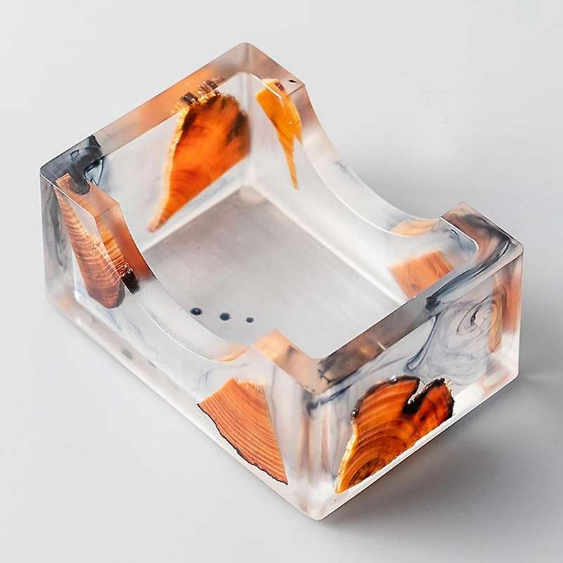 1 Set Resin Coasters Heat-resistant Placemats Waterproof Non-slip 1