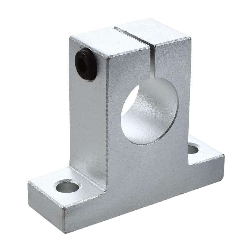 8pcs 20mm Aluminium Shaft Support Pillow Block