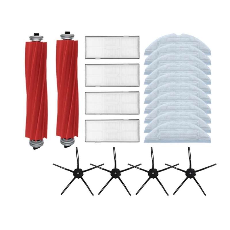 20pcs Main Brush Mop Hepa Filter Side Brush for Xiaomi Roborock S7 T7