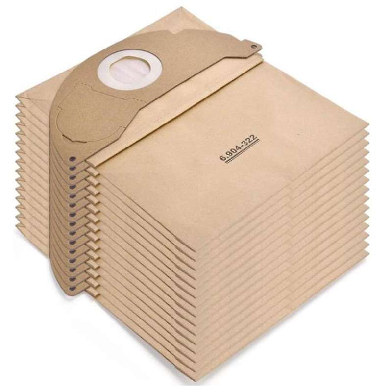 15 Pcs Vaccuum Filter Dust Bag 6.904-322.0 for Karcher A2004 Wd2