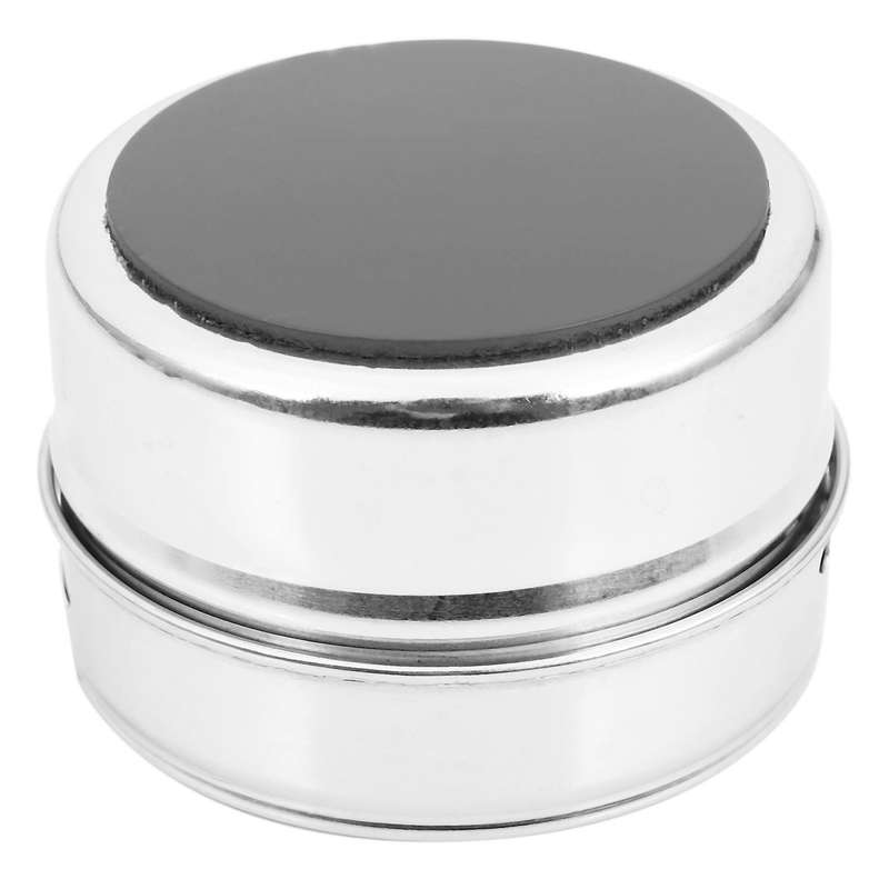 6pcs / Set Clear Lid Magnetic Spice Jar Kitchen Condiment Holder