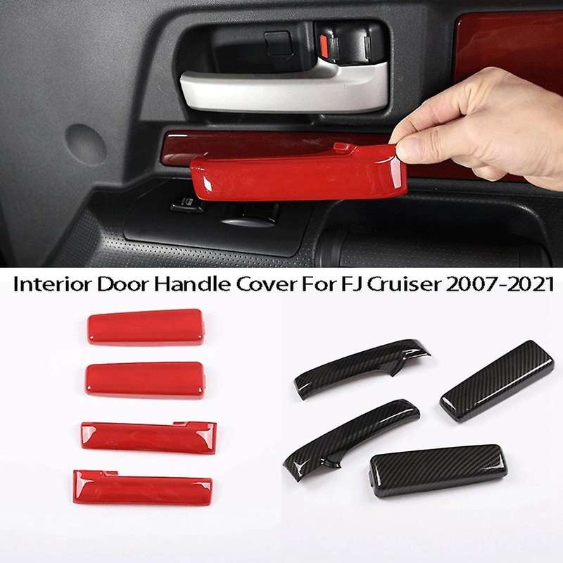 Door Handle Cover Trim for Toyota Fj Cruiser 2007-2021 Red
