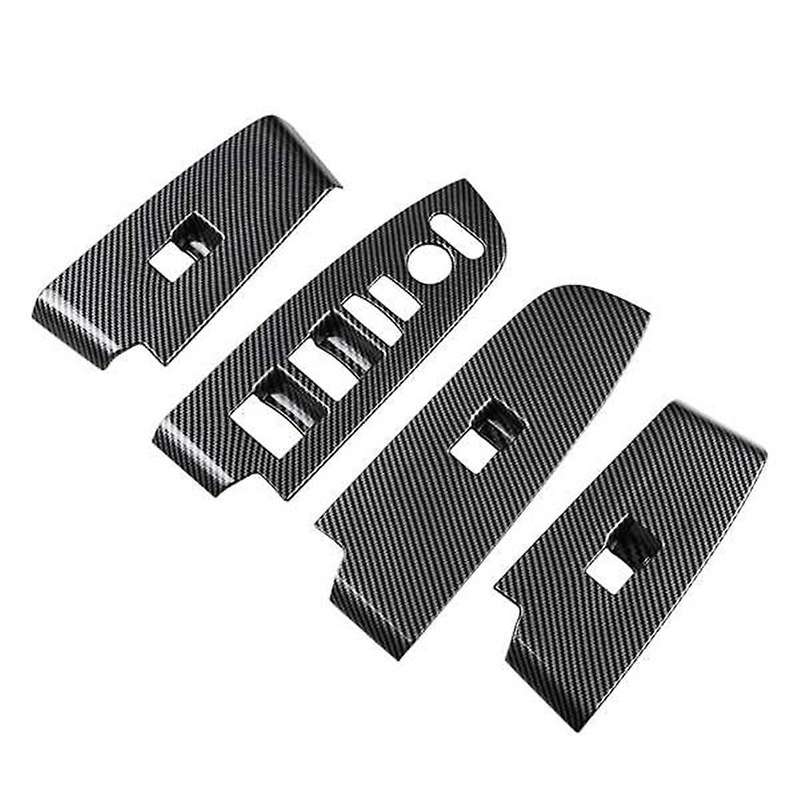 Car Carbon Fiber Window Switch Cover for Honda Hr-v Vezel 2021 Lhd