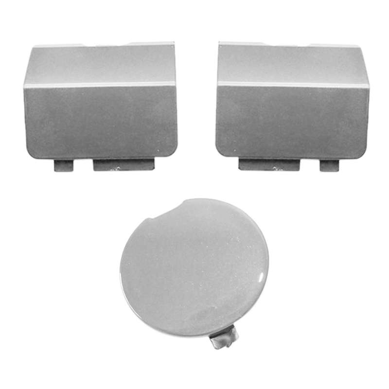 For Mazda 6 Atenza Sedan 13-16 Silver Front & Rear Bumper Hook Cover