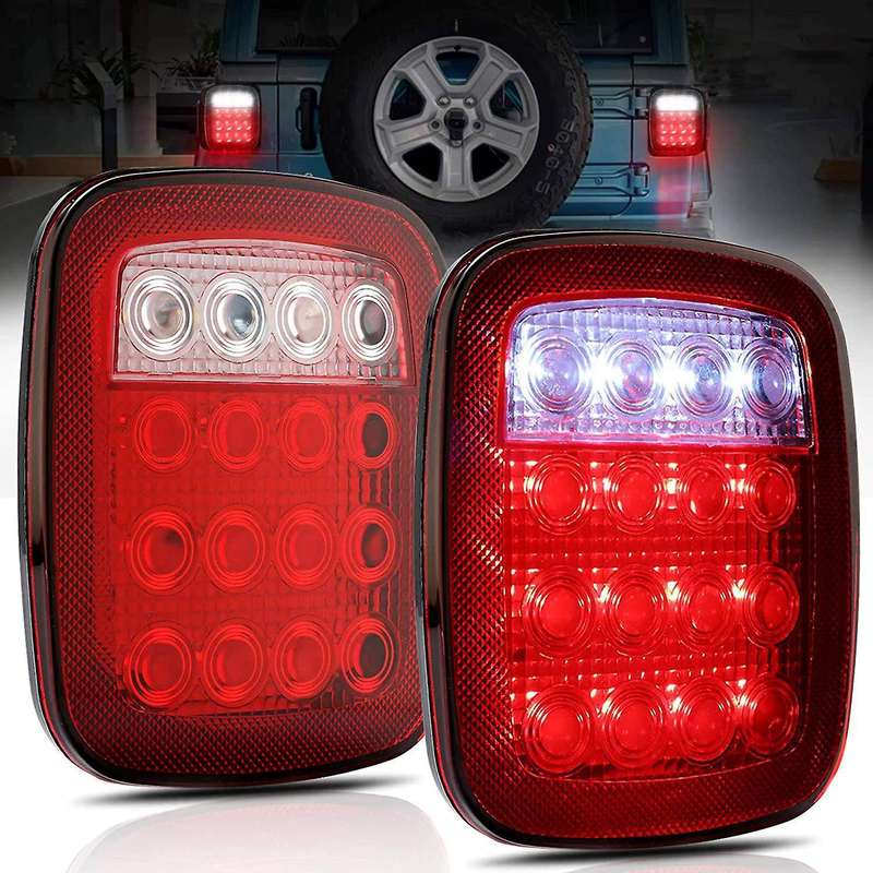 Stop Tail Turn Signal for Wrangler Yj Tj Jk Cj Truck Trailer Boat Rv