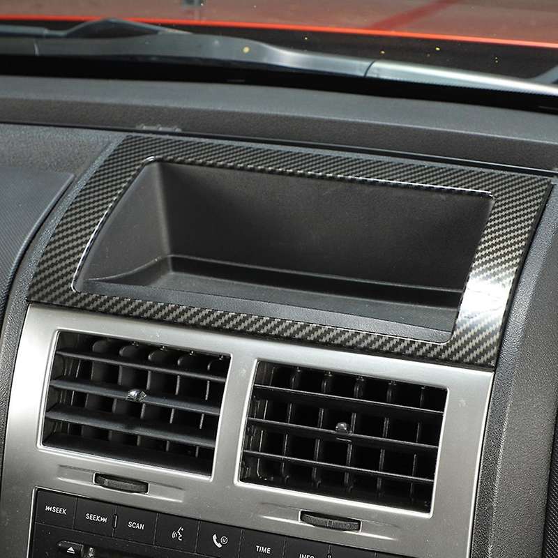 Center Console Storage Compartment Decoration Cover Trim Stickers