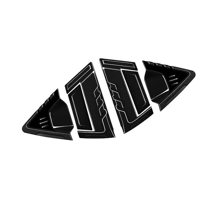 For Honda Vezel Hrv 2021 2022 Rear Door Handle Cover Bowl Gloss Black