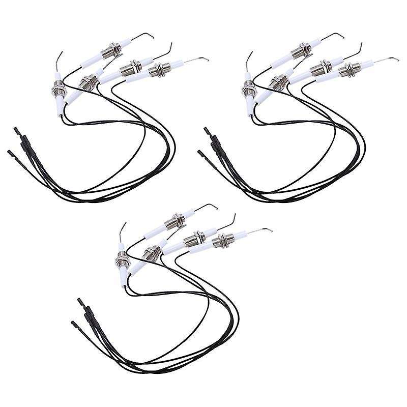 Ignition Part Plug Ceramic Electrode Igniter with Wire 30cm 15pcs/lot