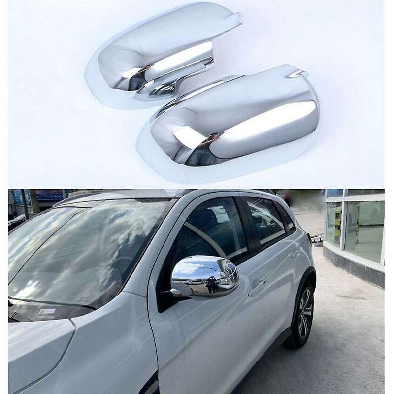 Abs Chrome Rearview Mirror Cover Trim/rearview Mirror Decoration