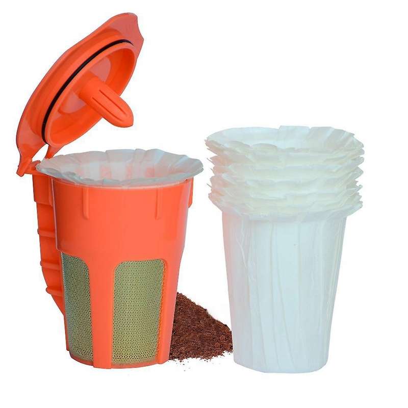 201pcs Paper Filters and K-carafe Reusable Capsules Pods for Keurig