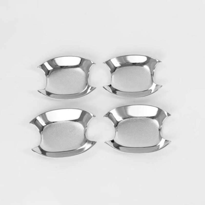 Car Door Wrist Protection Door Handle Bowl Silver
