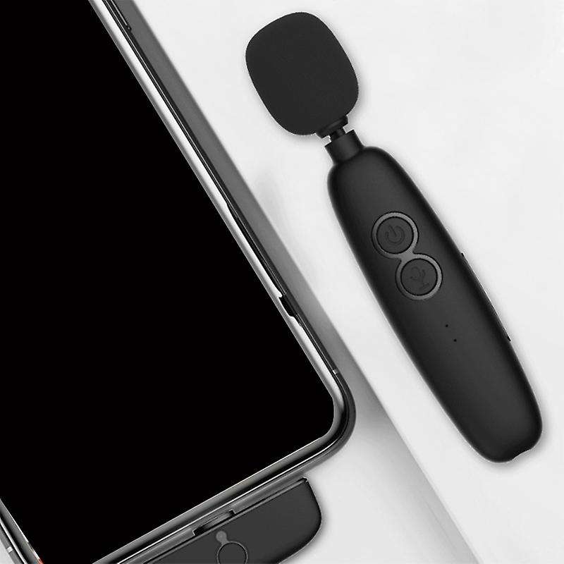 Wireless Lavalier Microphone Noise Cancel Low Latency Mini Receiver